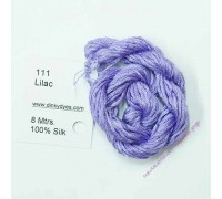 Шёлковое мулине Dinky-Dyes S-111 Lilac